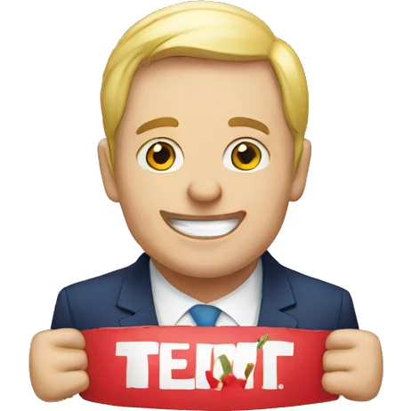 Campaign slogan emoji