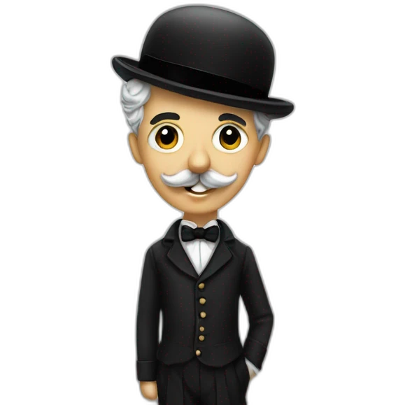 Charlie chaplin emoji