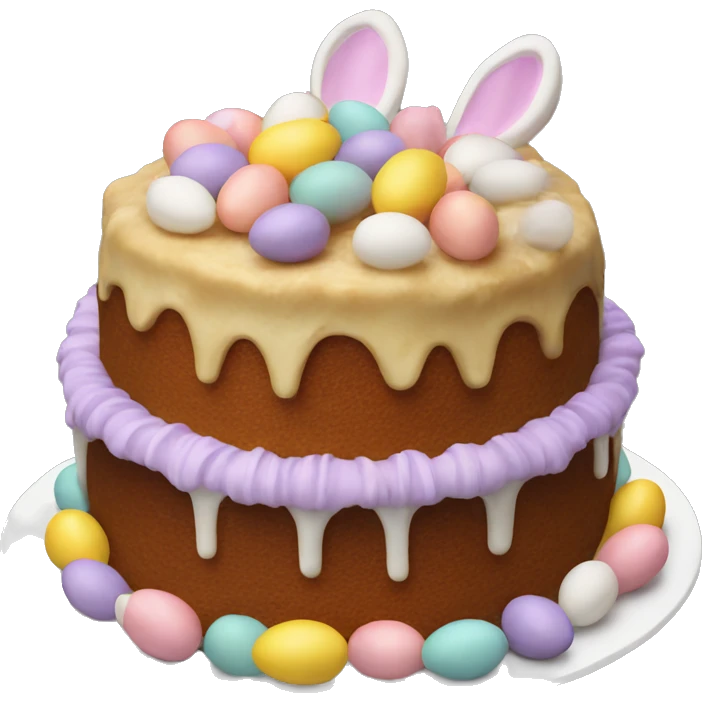 Easter cake emoji