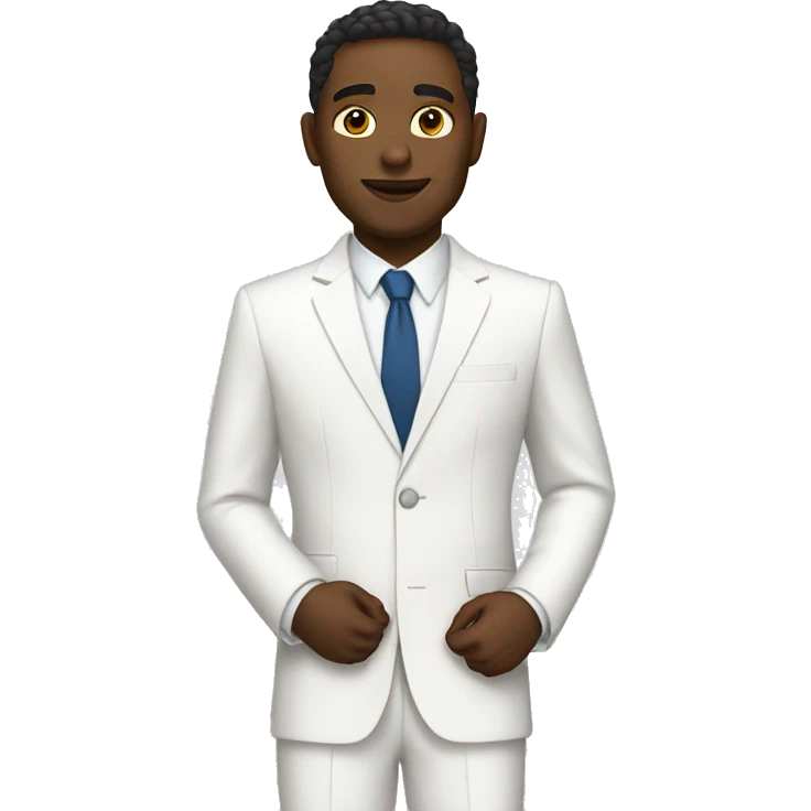white suit emoji
