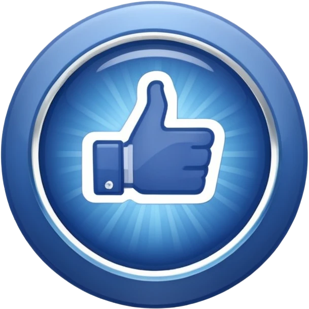 représente le célèbre badge de certification Facebook (blue check " ou "pastille bleue) emoji