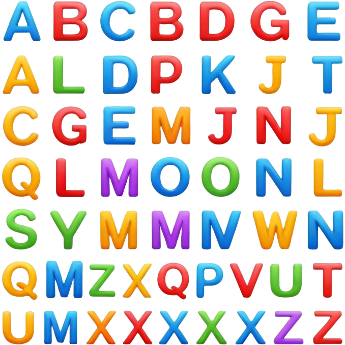 Alphabet emoji