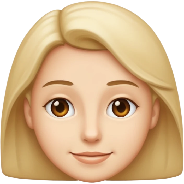 Unbothered smug face emoji