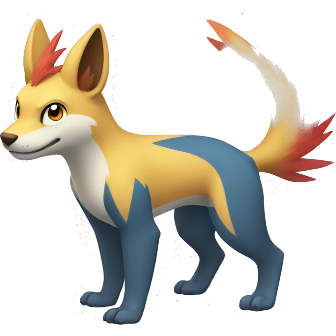  Quilava full body emoji