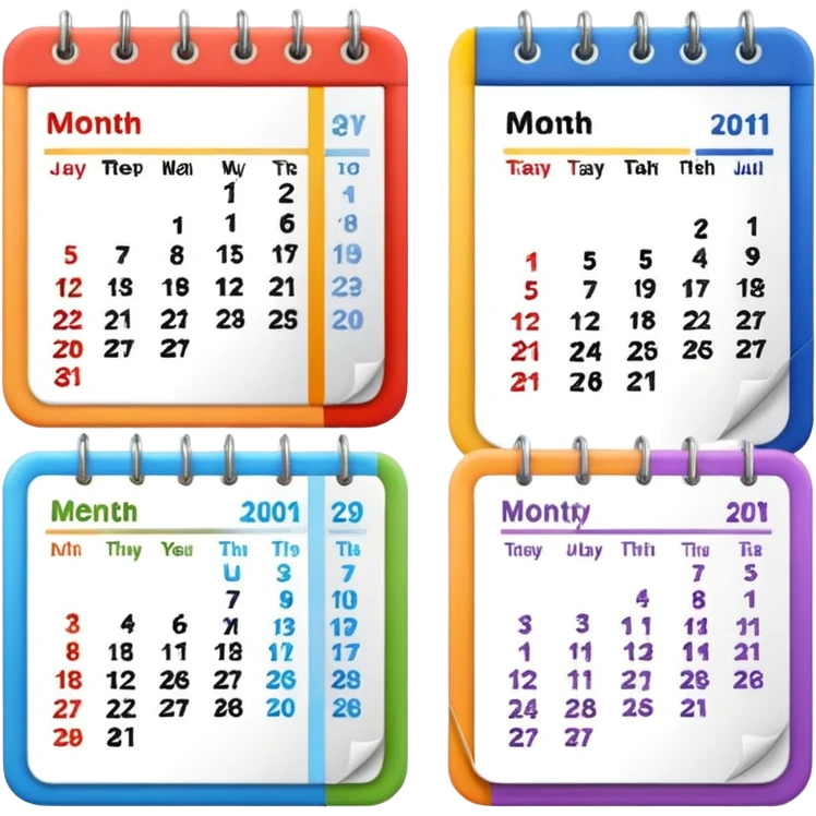 calender month emoji