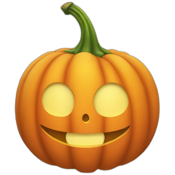 Citrouille emoji