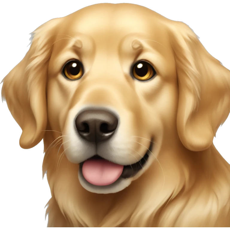 Golden retriever  emoji