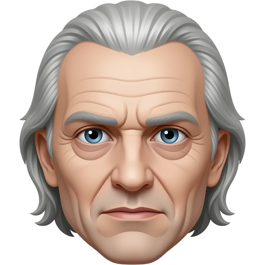 This face of Lord Voldemort emoji