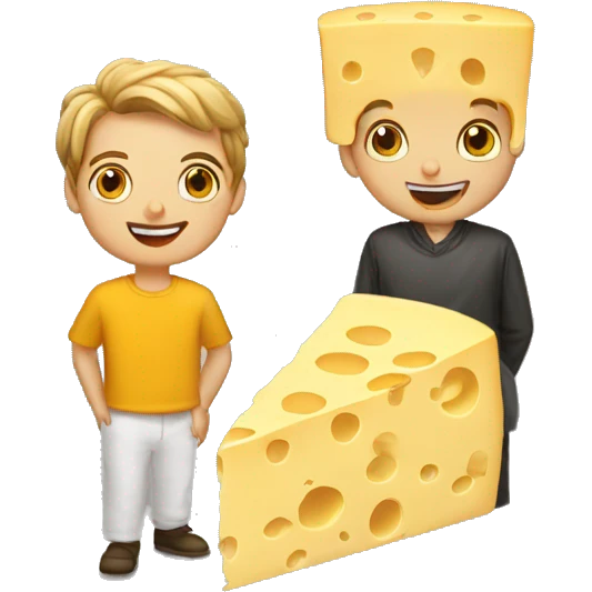 Morgenshtern and cheese  emoji