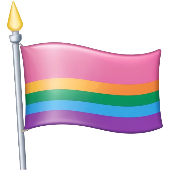 la bandera lesbiana de navidad emoji