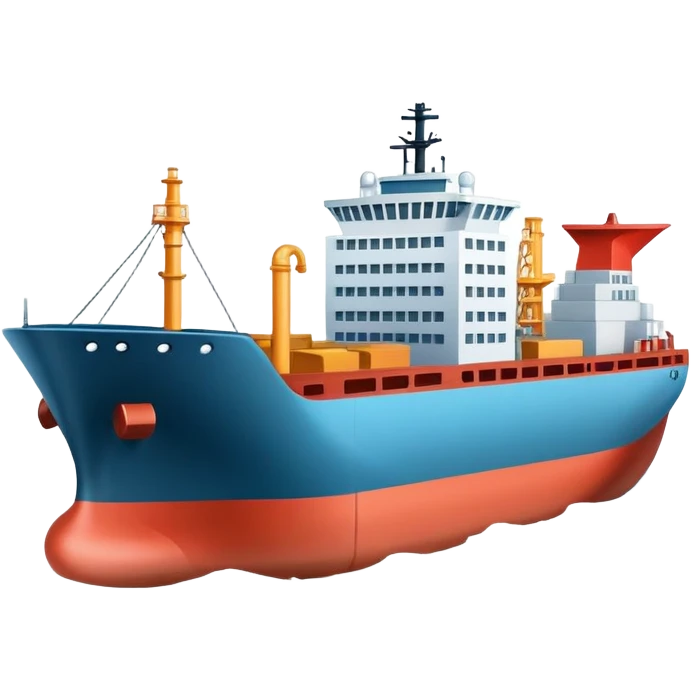 a ship carrying rare earth metals emoji