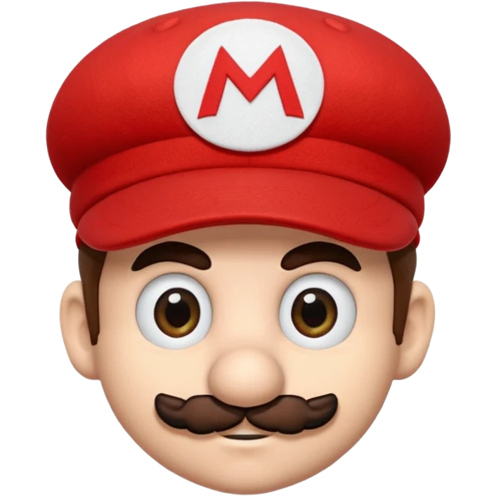 GORRA DE SUPER MARIO emoji