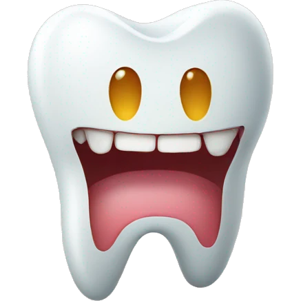 tooth emoji