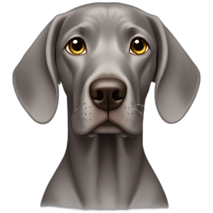 weimaraner emoji