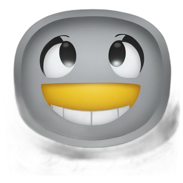 a tyre smilling emoji