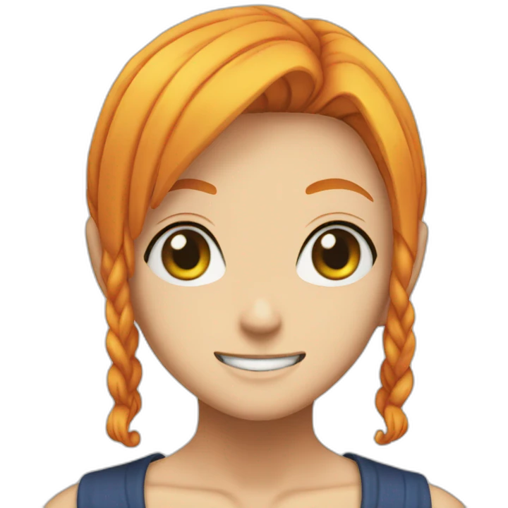 Nami one piece  emoji
