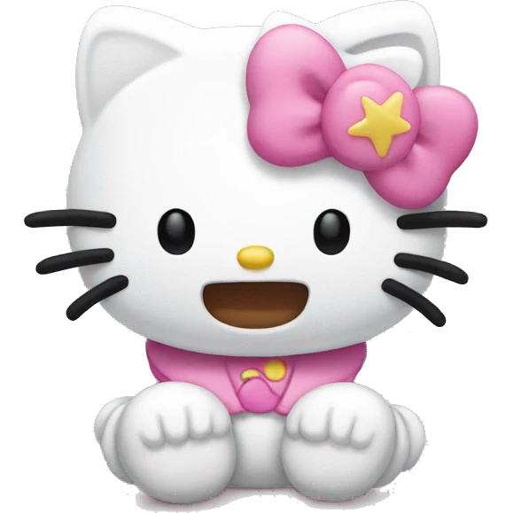 Hello kitty emoji