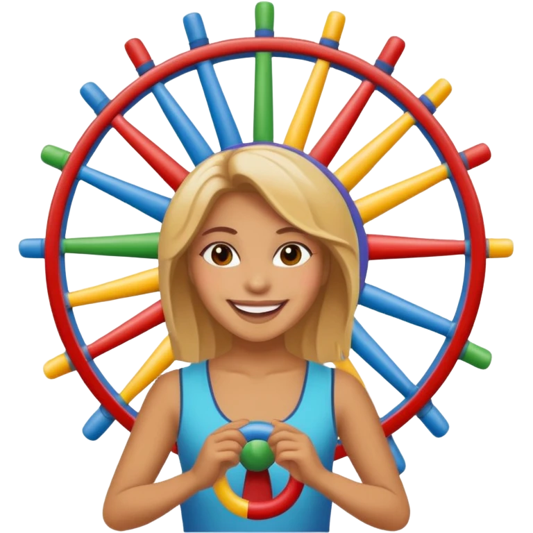 carnival, playing wheel emoji