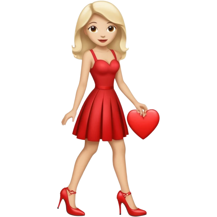 😗+🤌+👠+❤️ emoji