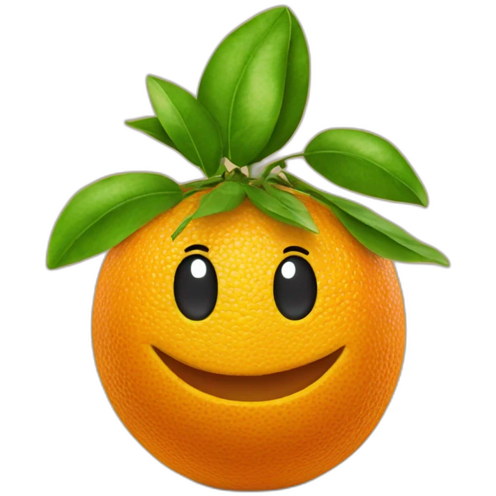 Une banaorange emoji