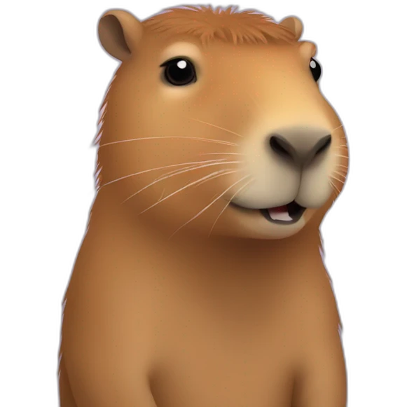 All budy of capybara emoji