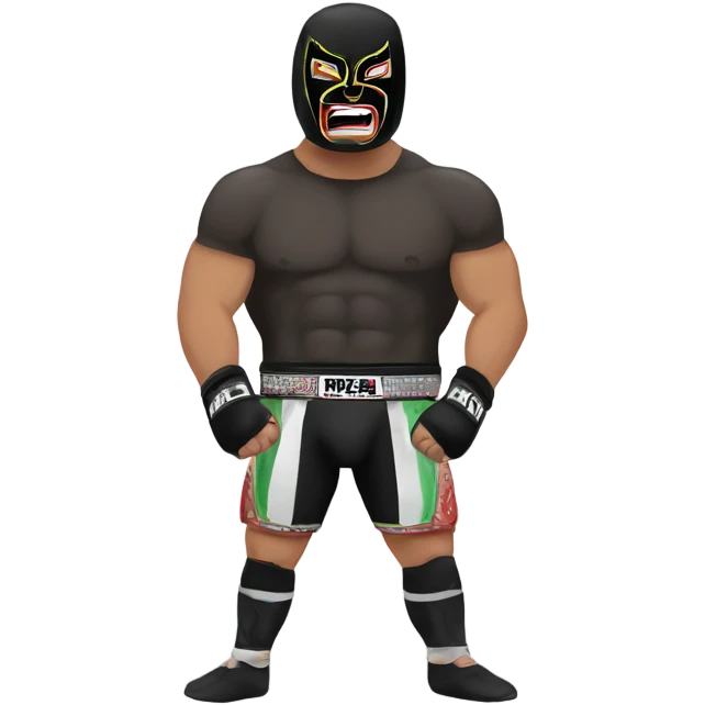 Luchador de mma emoji