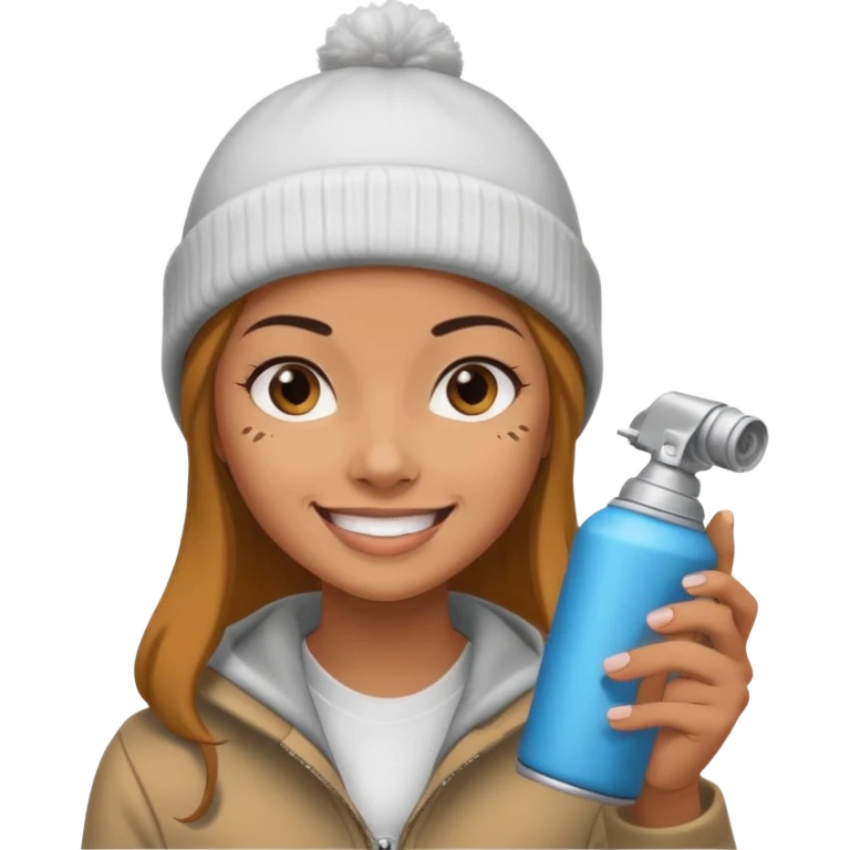 Street Grafitier woman emoji