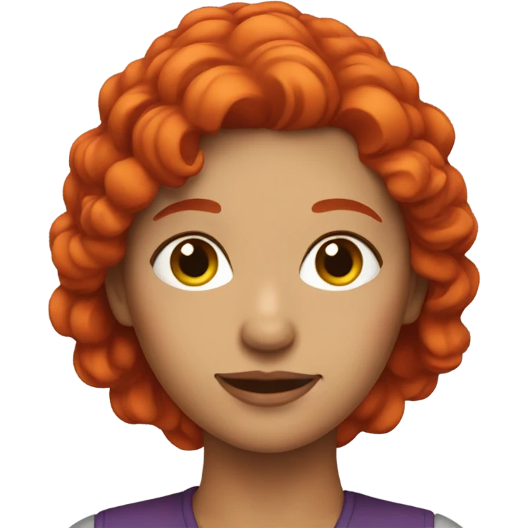 Red headed woman idk emoji