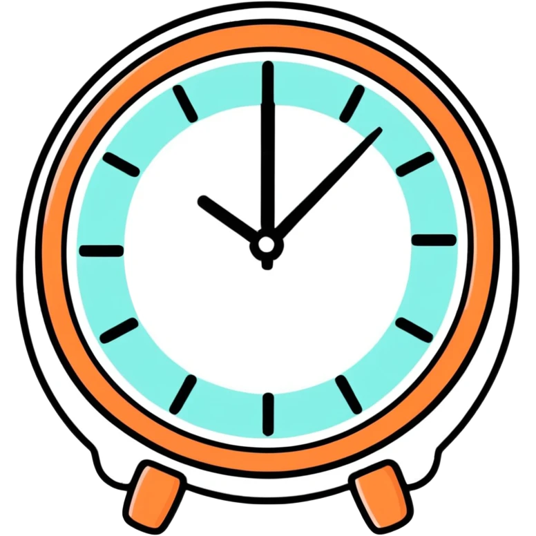 Clock ittt emoji