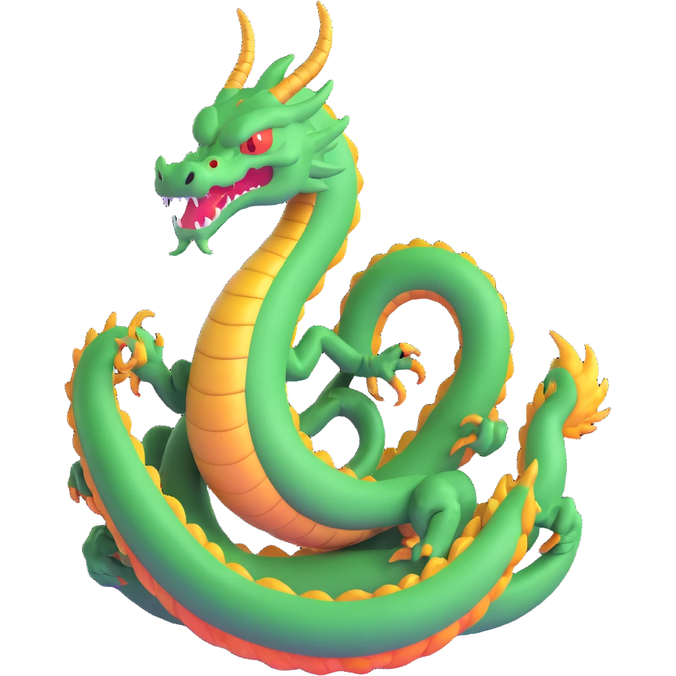 Shenron dragon emoji