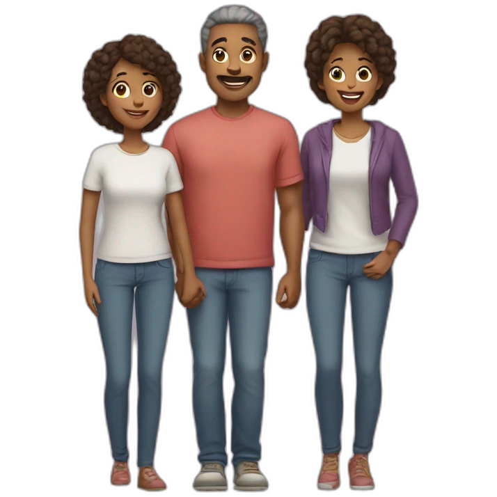 Father Mother Son Daughter emoji