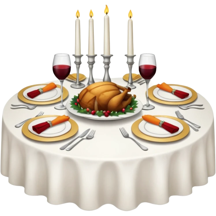 festive dinner emoji