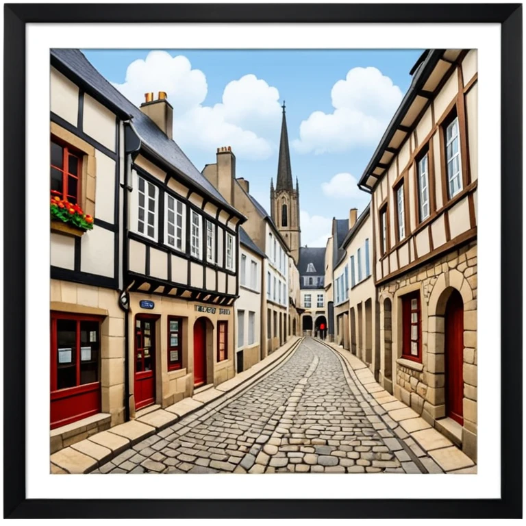 quimper brittany realistic emoji