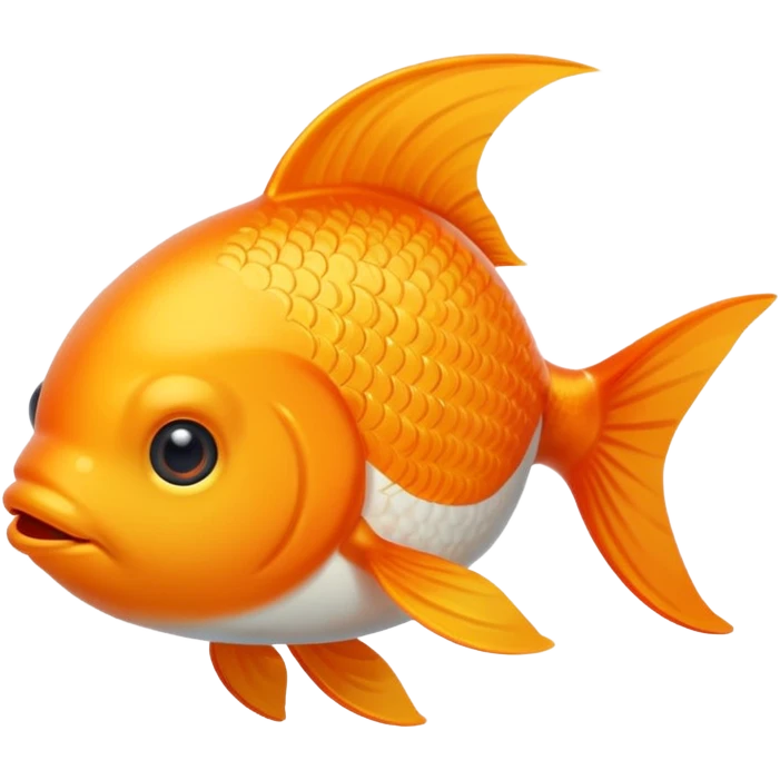 gold Fish more cute emoji