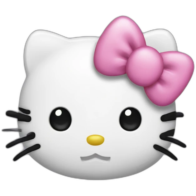 Hello kitty emoji