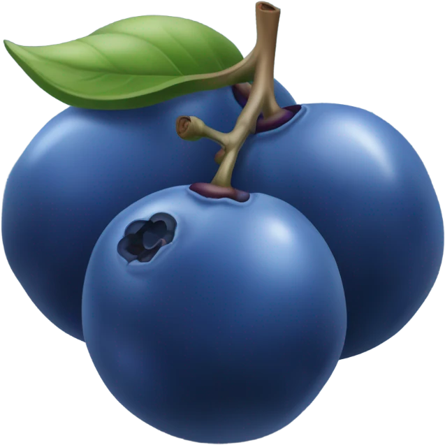 Blueberries  emoji