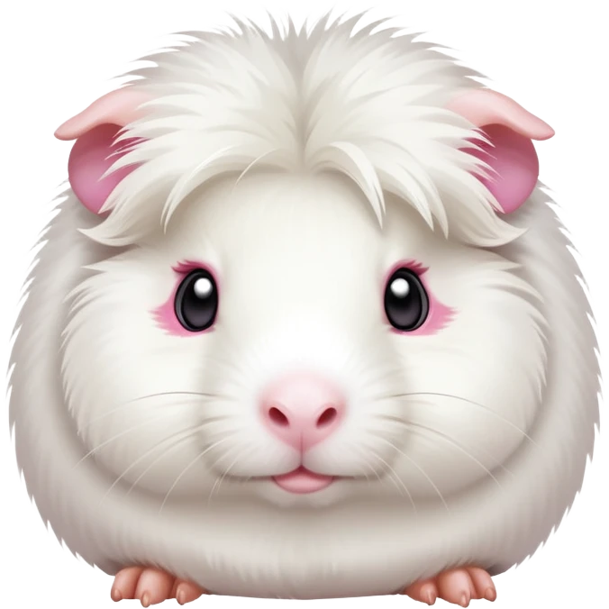 White guinea pig emoji