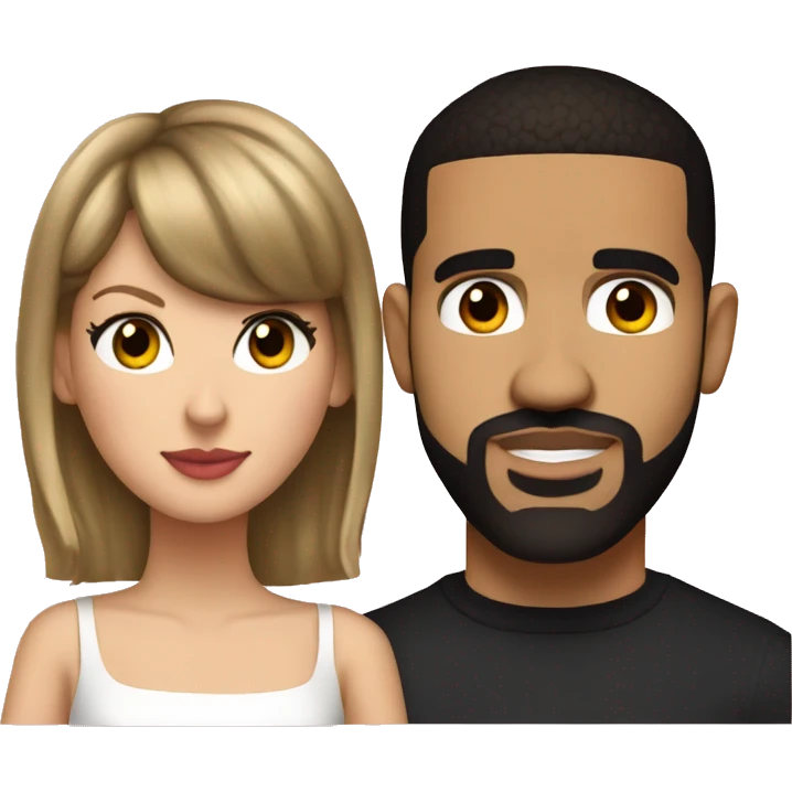 Taylor Swift and Drake emoji