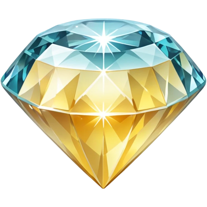 diamond emoji colored with hex code #7dffff with sparkling effect emoji