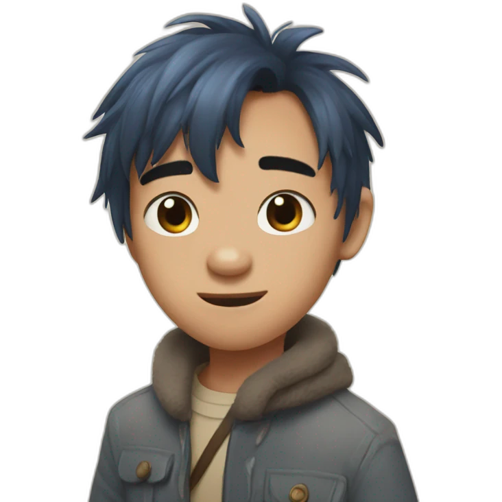 Scraft from iceage being adorable emoji