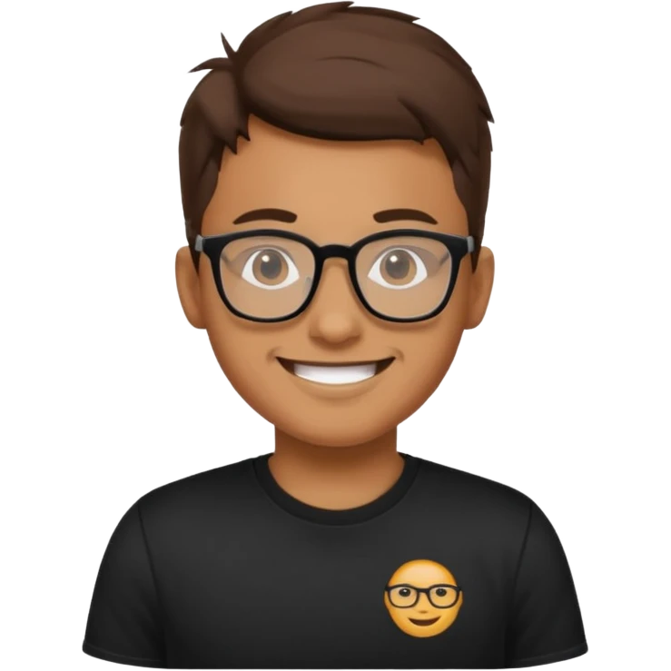 a cool programmer emoji
