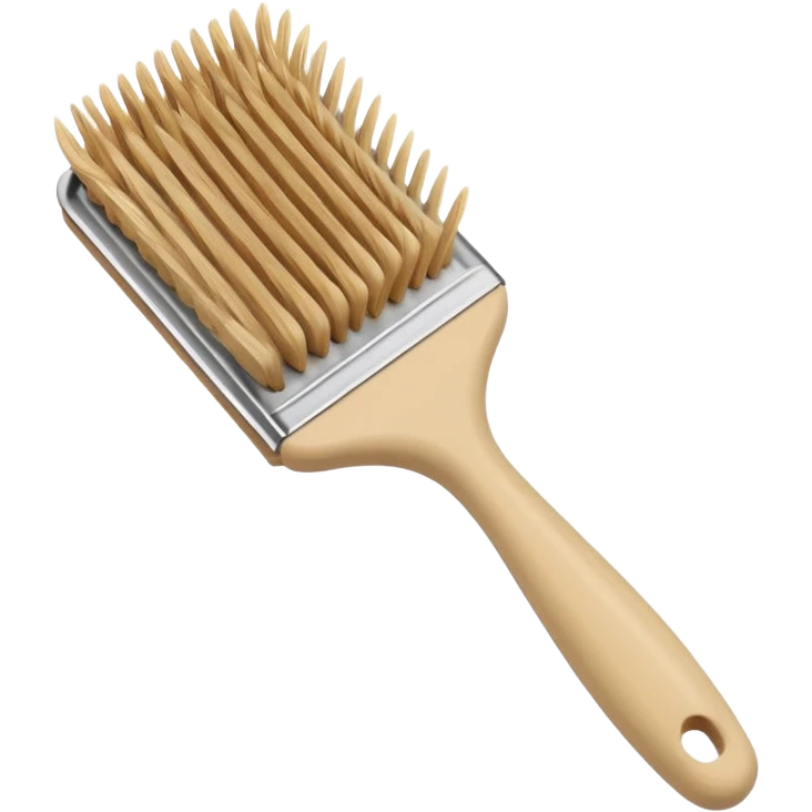 Basting silicon beige brush emoji