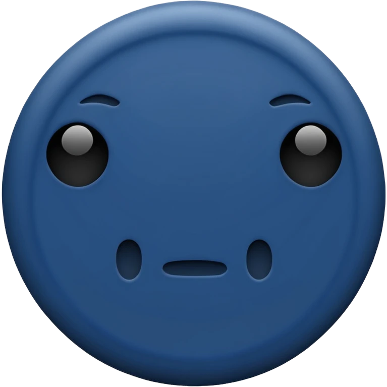 navy blue circle emoji
