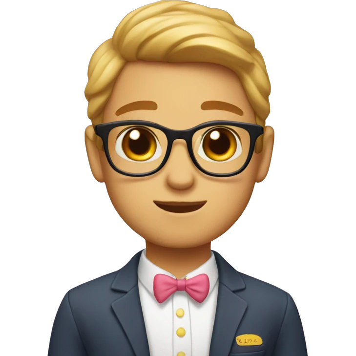Cute preppy squishy  emoji