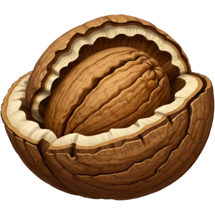 walnut in shell emoji