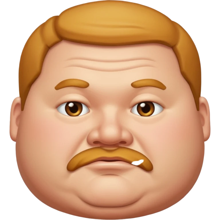 fat guy emoji