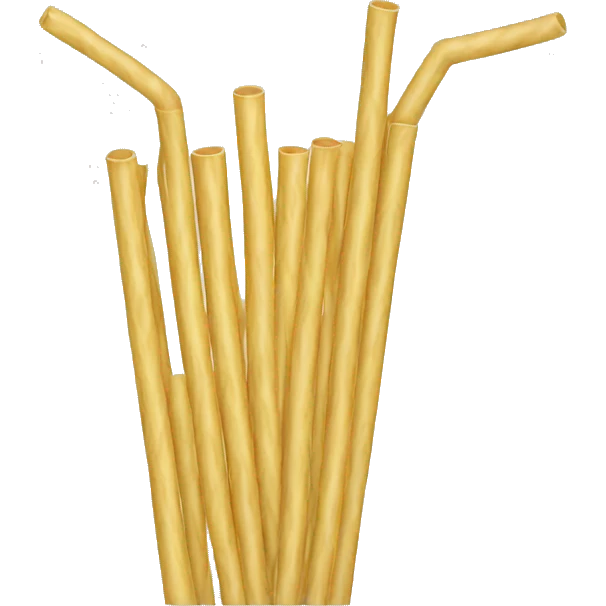 straw emoji