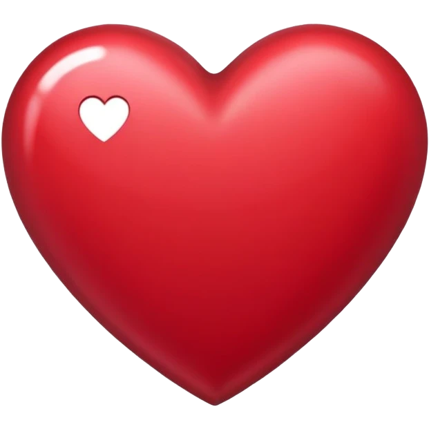 Corazón bordo  emoji