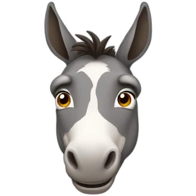 Donkey emoji