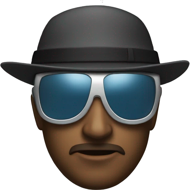 Casque de f sur le style mafia emoji
